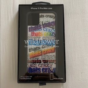 iPhone 11 wildflower phone case